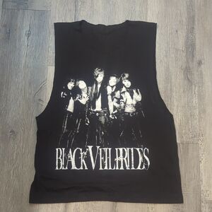 Kids Sleeveless Top - Black